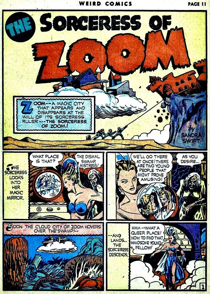 Comic Book Cover For Sorceress of Zoom Compilation Part 2