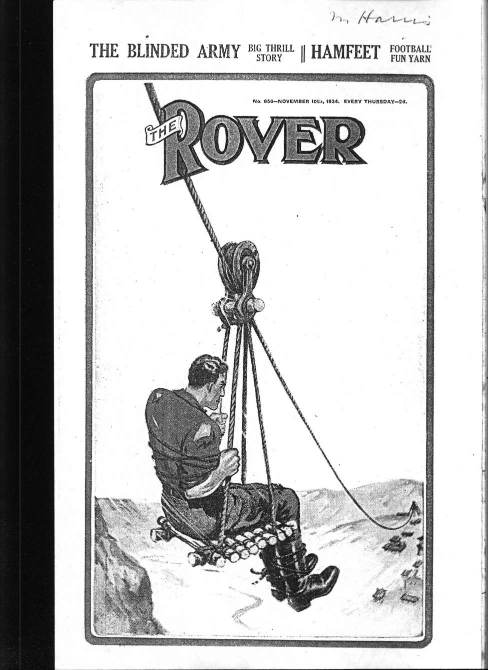 Book Cover For The Rover 656