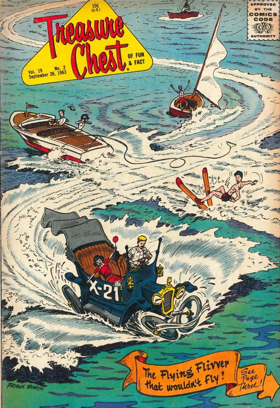 Comic Book Cover For Treasure Chest of Fun and Fact v19 2