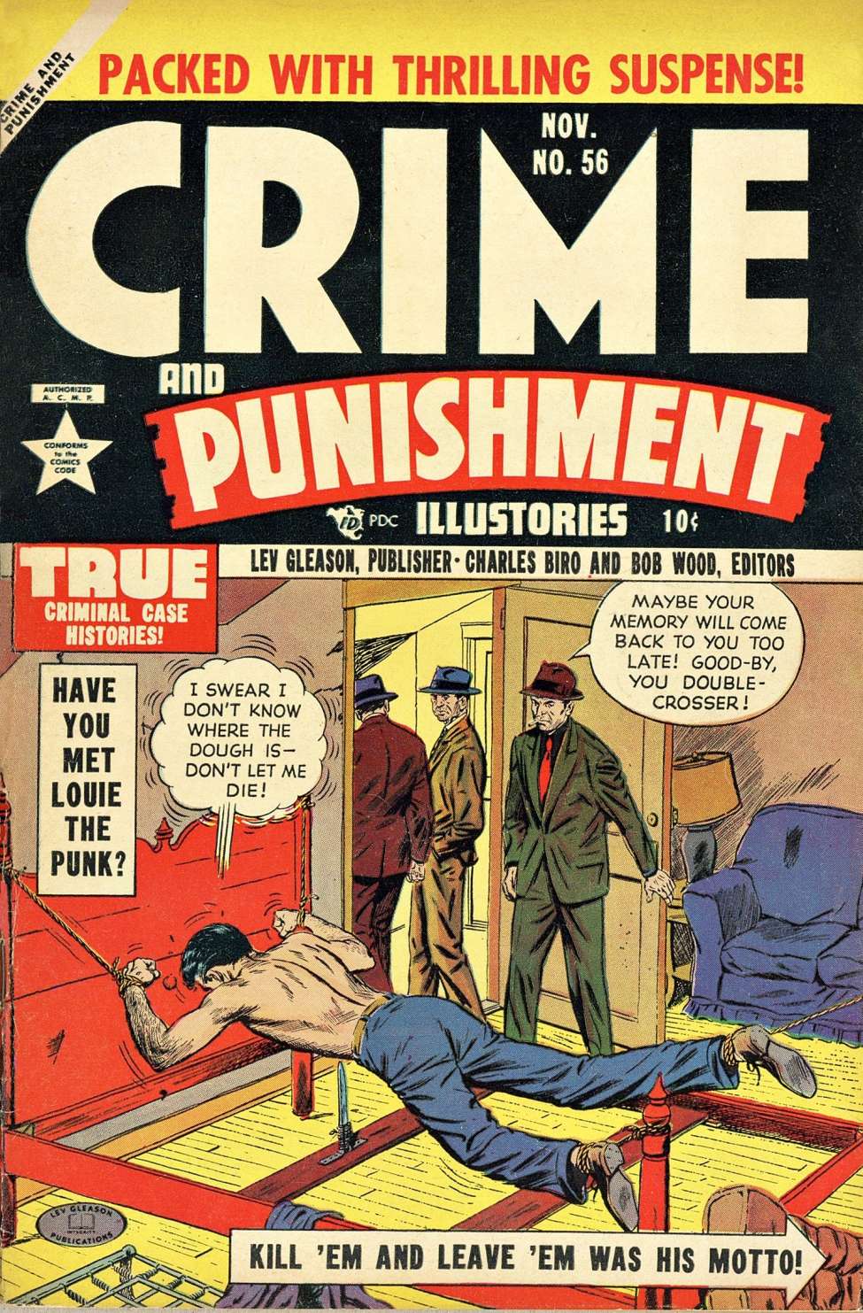 Comic Book Cover For Crime and Punishment 56