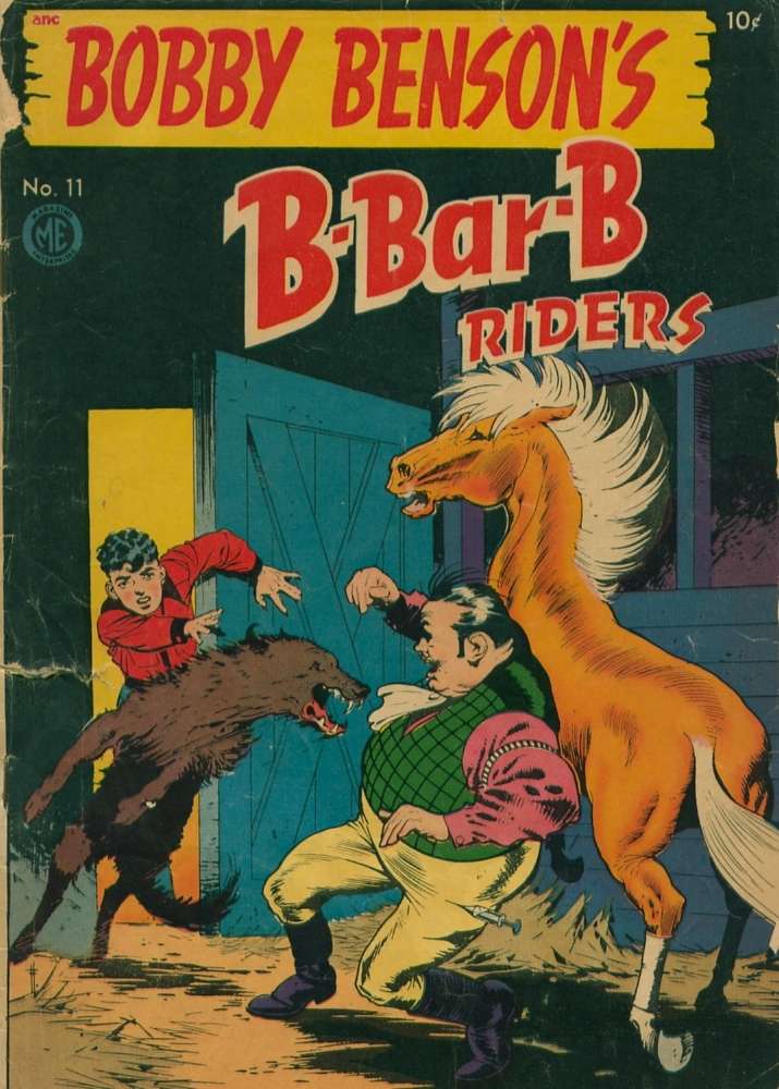 Comic Book Cover For Bobby Benson's B-Bar-B Riders 11