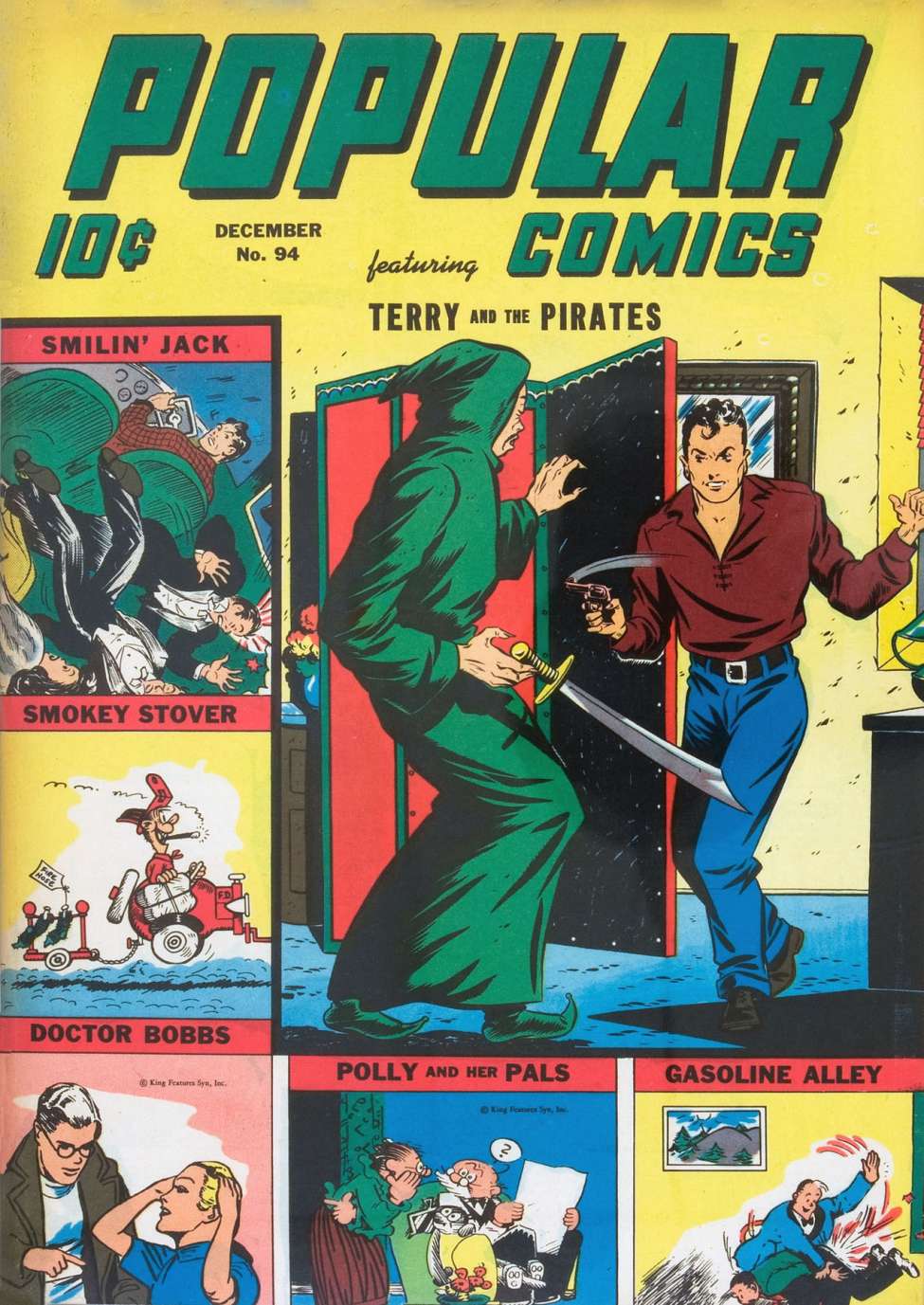 Comic Book Cover For Popular Comics 94