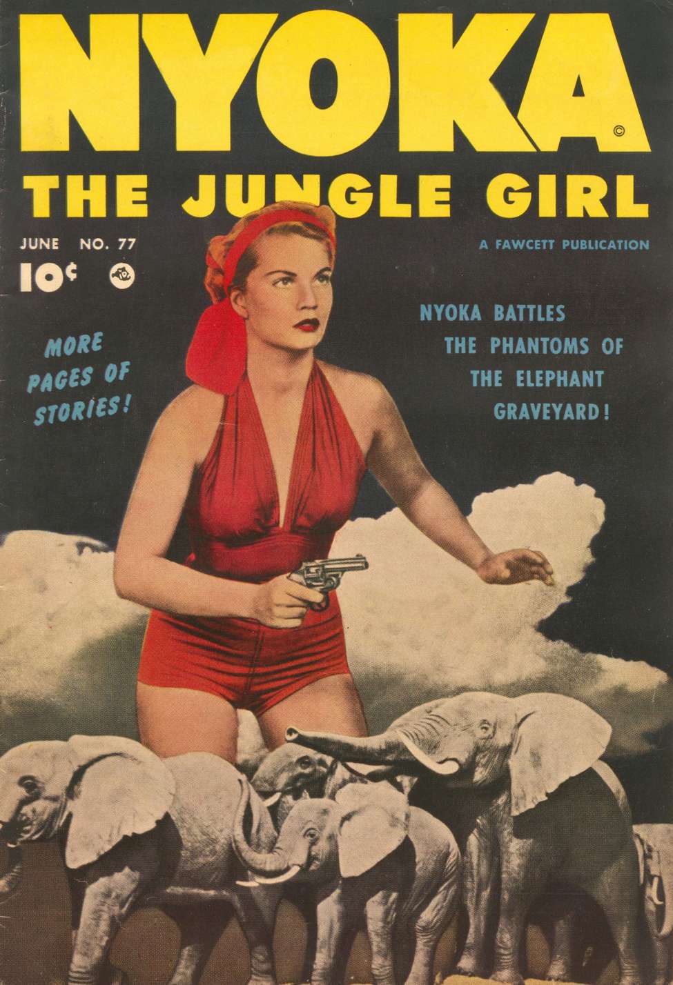 Book Cover For Nyoka the Jungle Girl 77 - Version 2