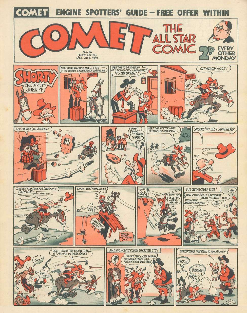 Book Cover For The Comet 86