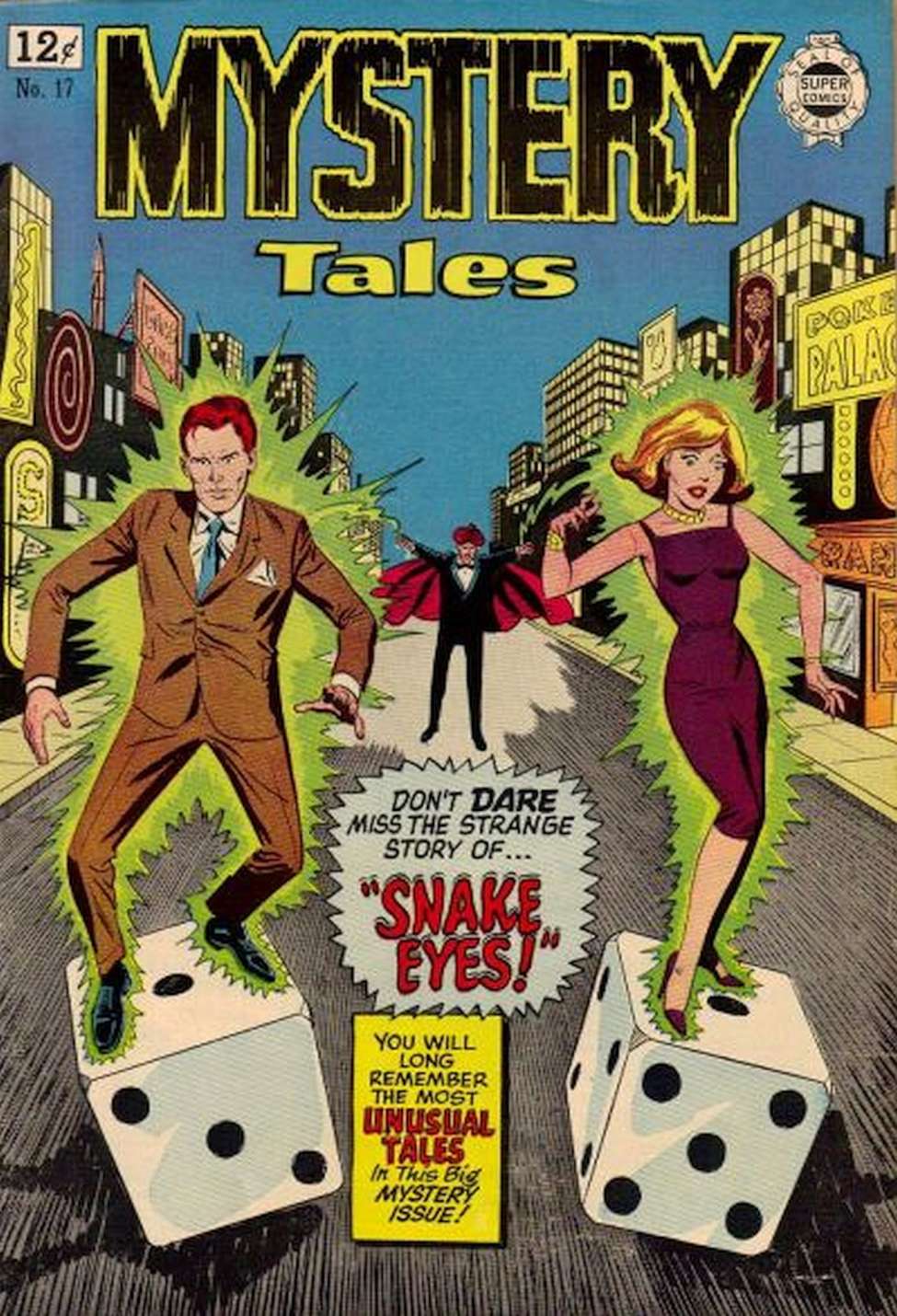 Comic Book Cover For Mystery Tales 17