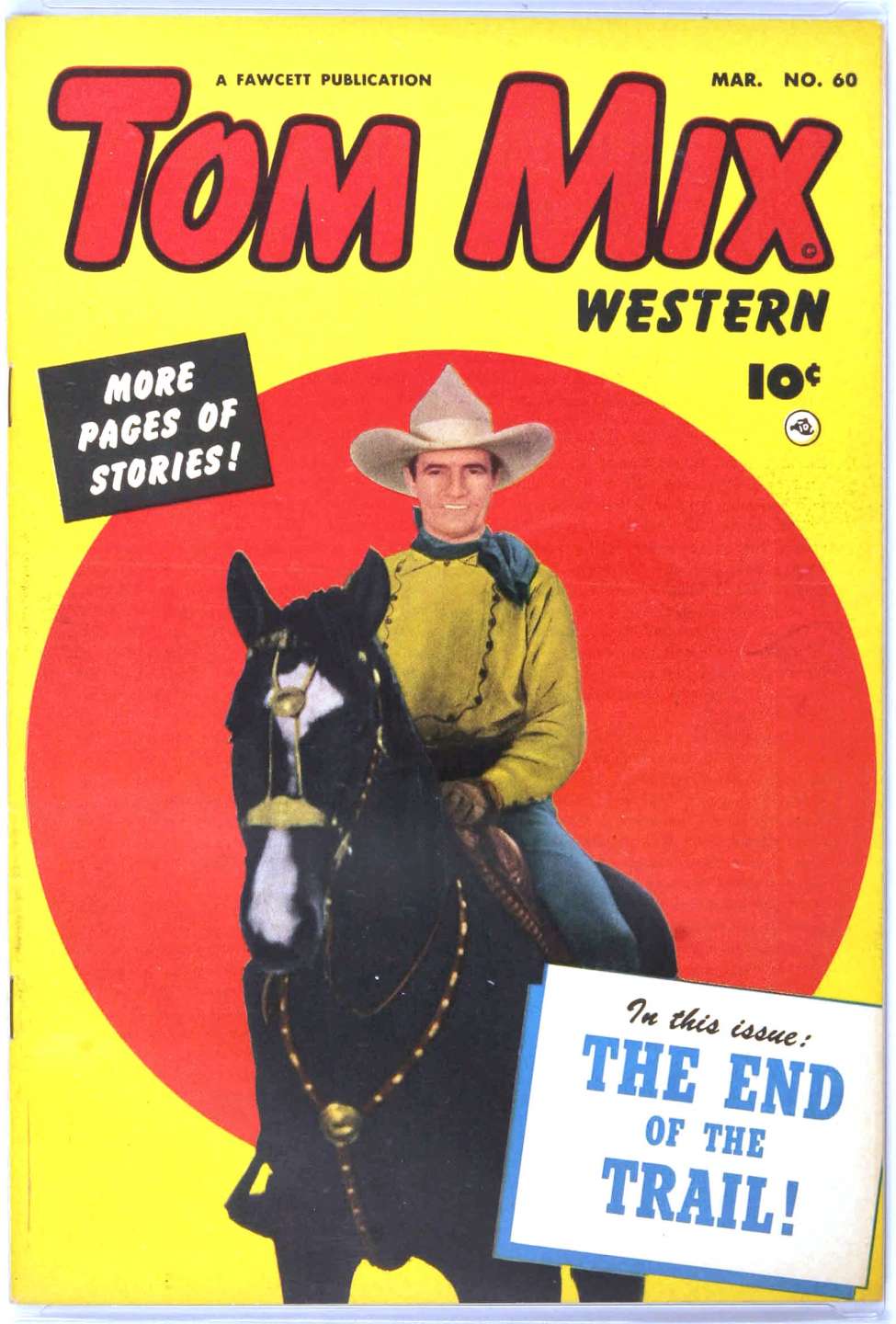 Comic Book Cover For Tom Mix Western 60