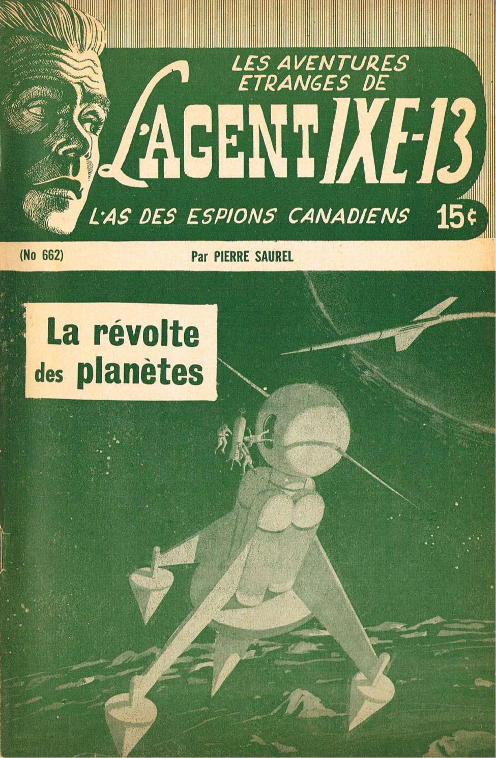 Book Cover For L'Agent IXE-13 v2 662 - La révolte des planètes