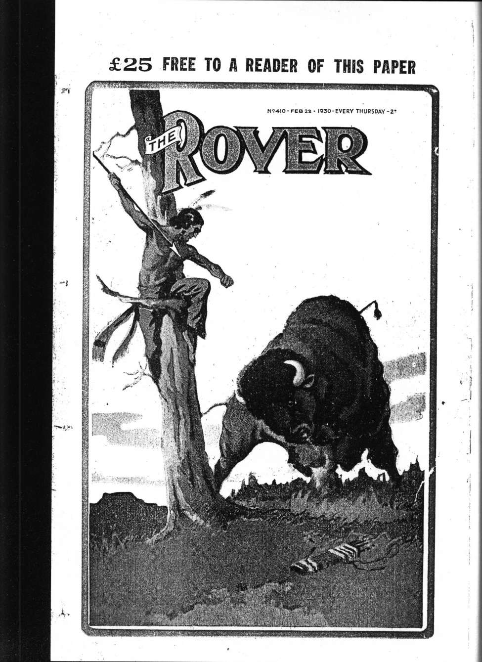 Comic Book Cover For The Rover 410