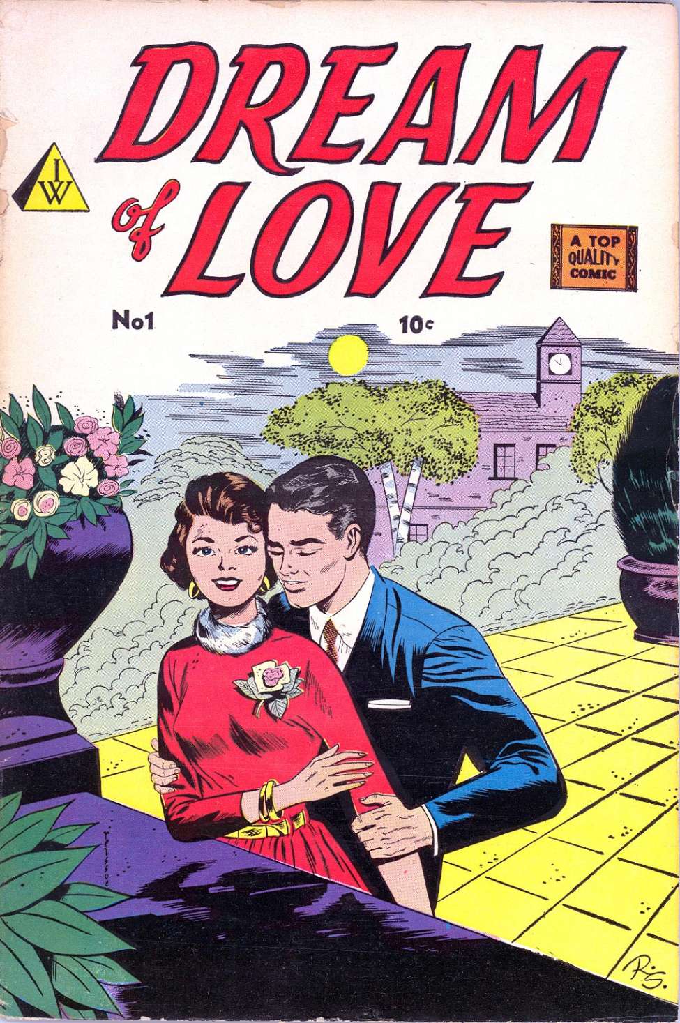 Comic Book Cover For Dream of Love 1