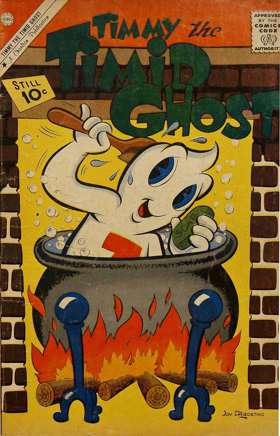 Book Cover For Timmy the Timid Ghost 27