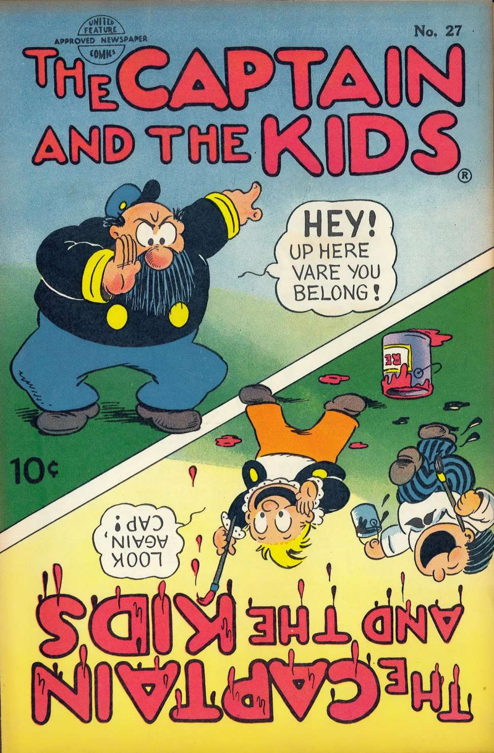 Book Cover For The Captain and the Kids 27