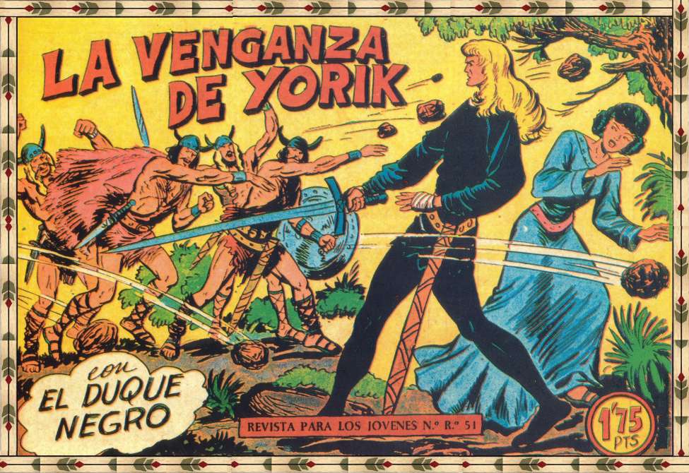 Book Cover For El Duque Negro 37 - La Venganza De Yorik