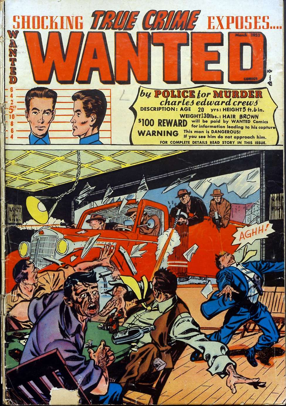 Book Cover For Wanted Comics 46