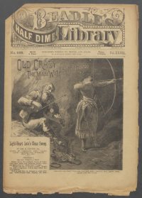 Large Thumbnail For Beadle's Half Dime Library 698 - Old Crazy, the Man Without a Head