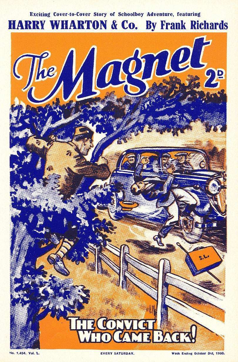 Book Cover For The Magnet 1494 - The Convict Who Came Back!