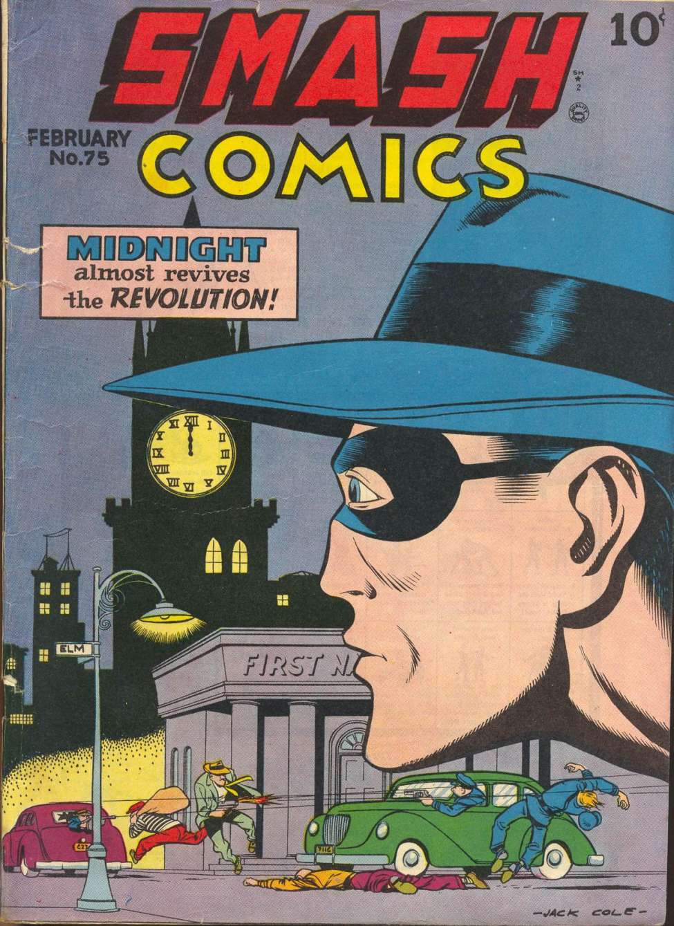 Comic Book Cover For Smash Comics 75