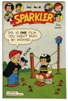 Cover For Sparkler Comics 81