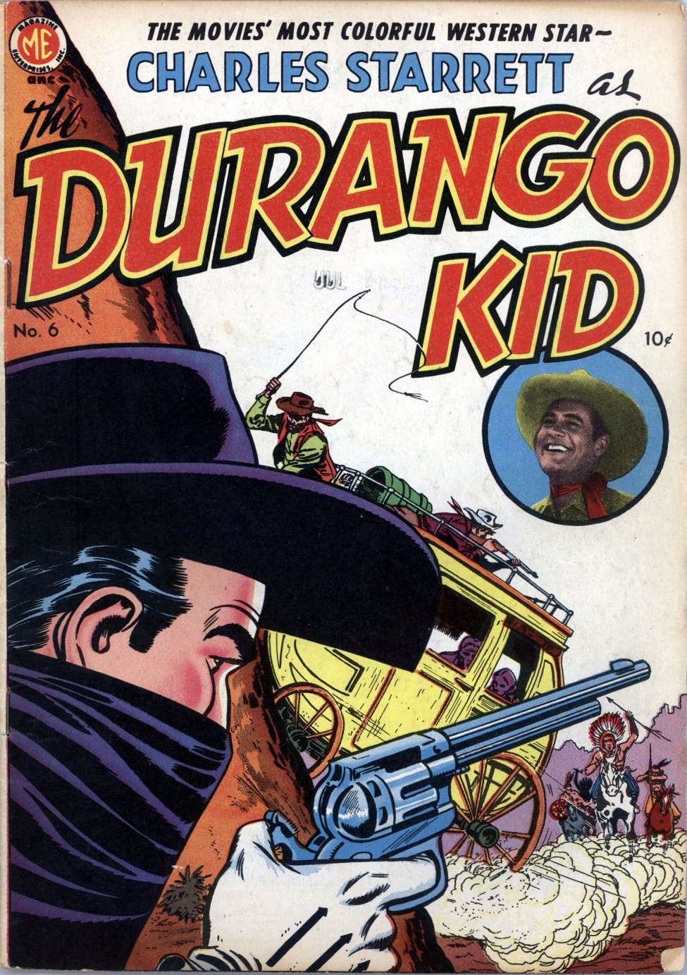 Comic Book Cover For Durango Kid 6