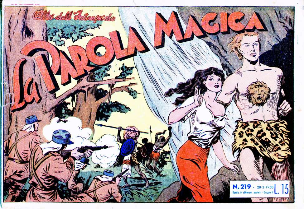 Comic Book Cover For La Parola Magica N-219