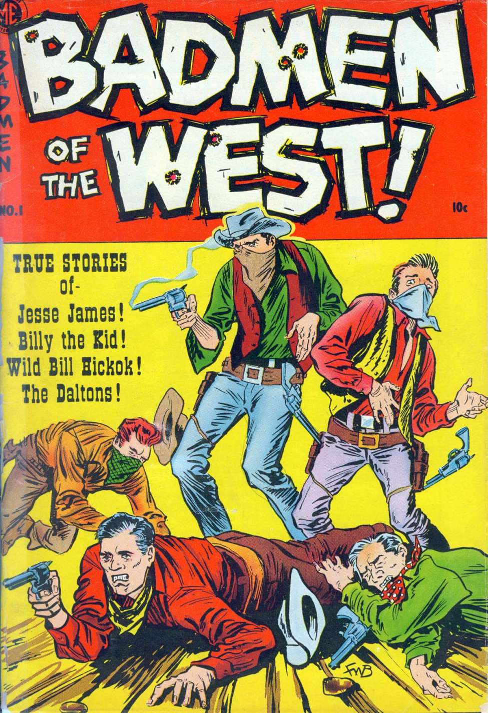 Book Cover For Badmen of the West 1 (A-1 100)