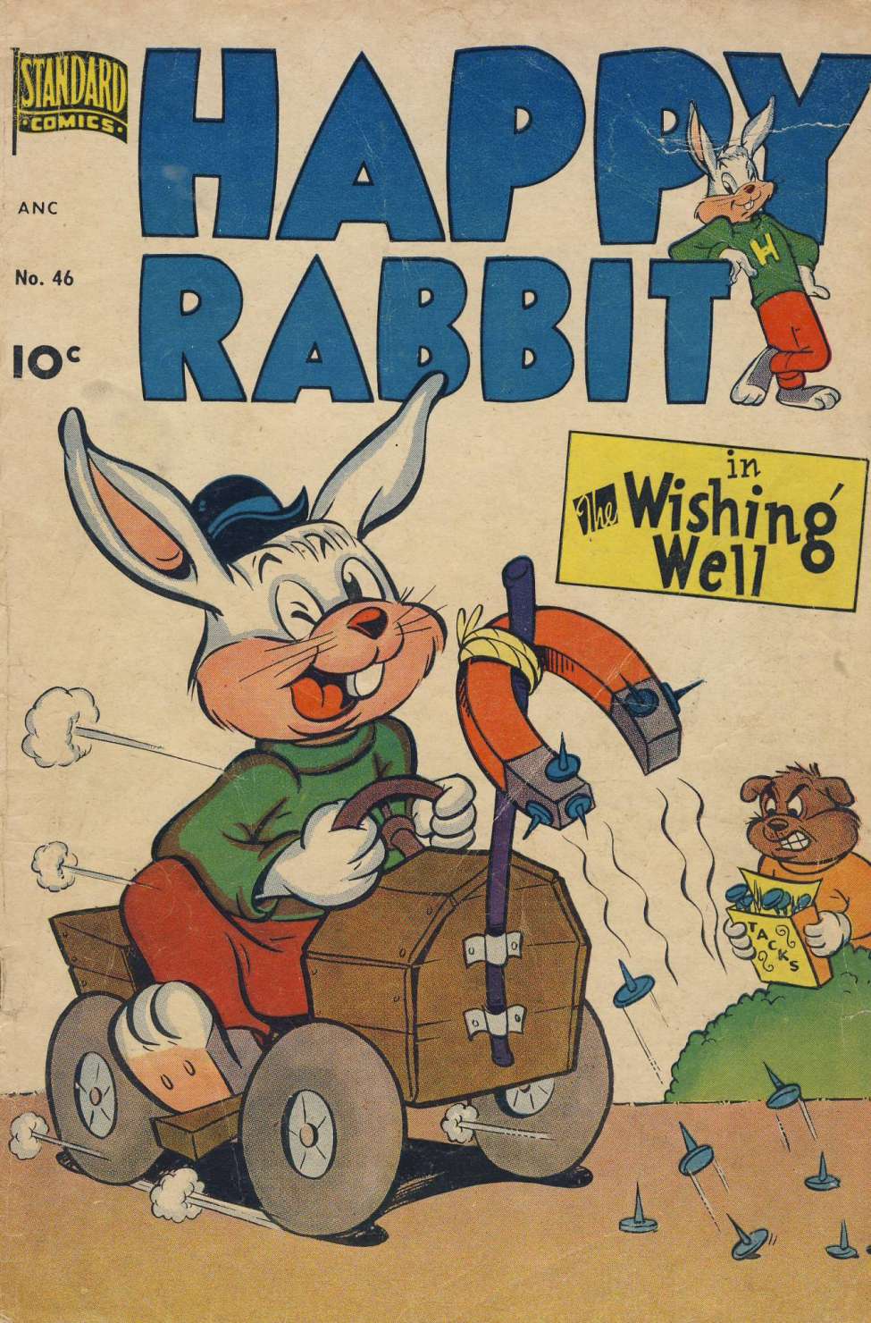 Comic Book Cover For Happy Rabbit 46