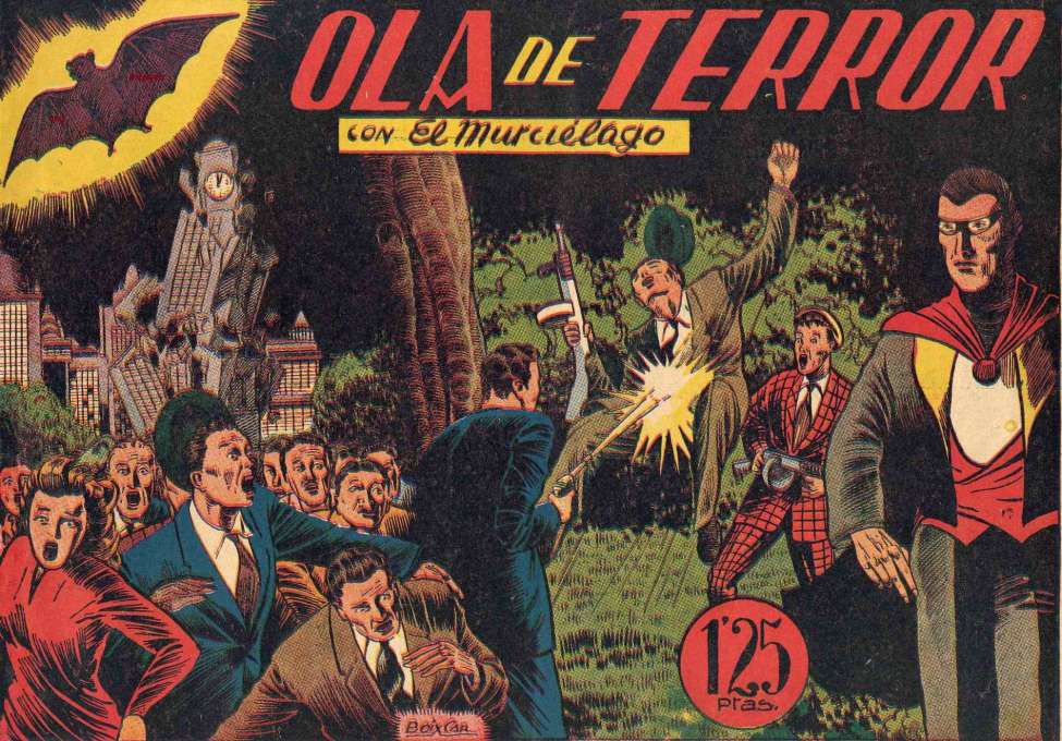 Comic Book Cover For El Murcielago 4 - Ola de Terror
