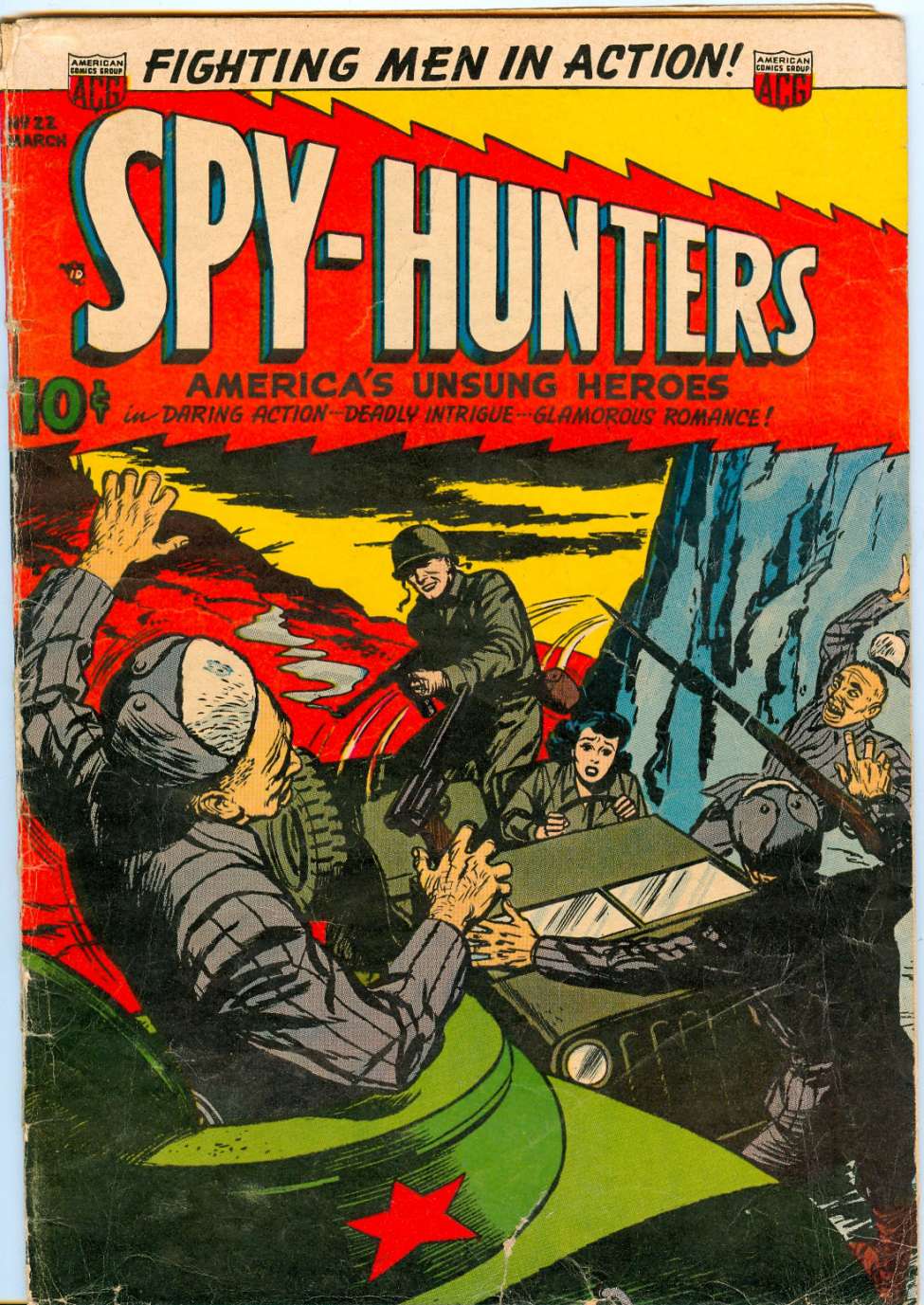 Book Cover For Spy Hunters 22