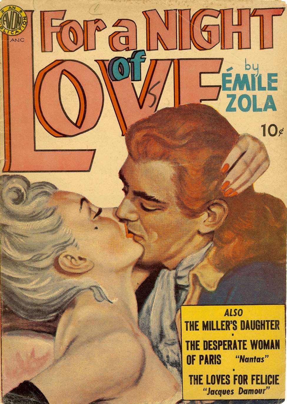 Comic Book Cover For For A Night Of Love (nn)