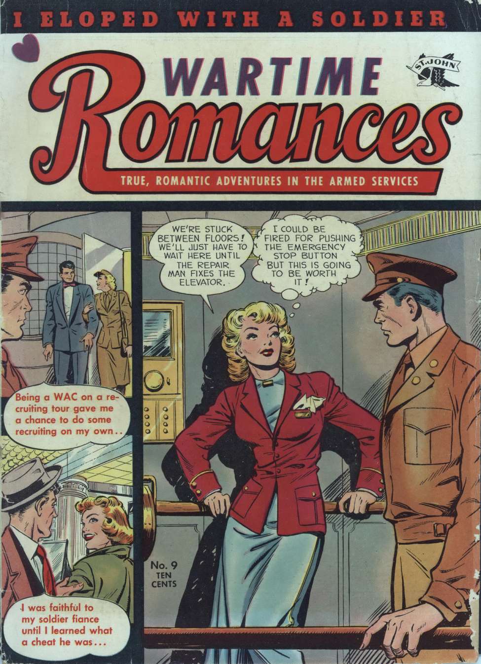 Book Cover For Wartime Romances 9