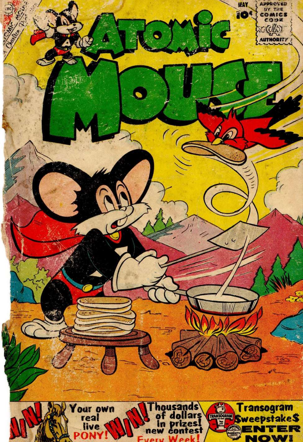 Book Cover For Atomic Mouse 36