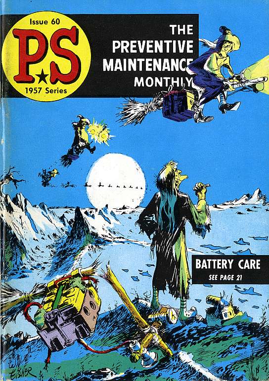 Comic Book Cover For PS Magazine 60