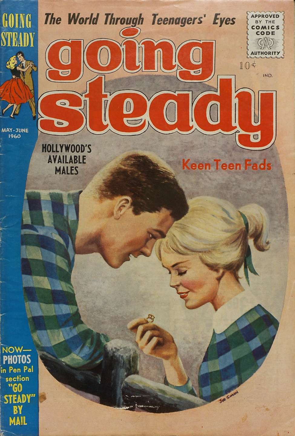 Book Cover For Going Steady v3 5