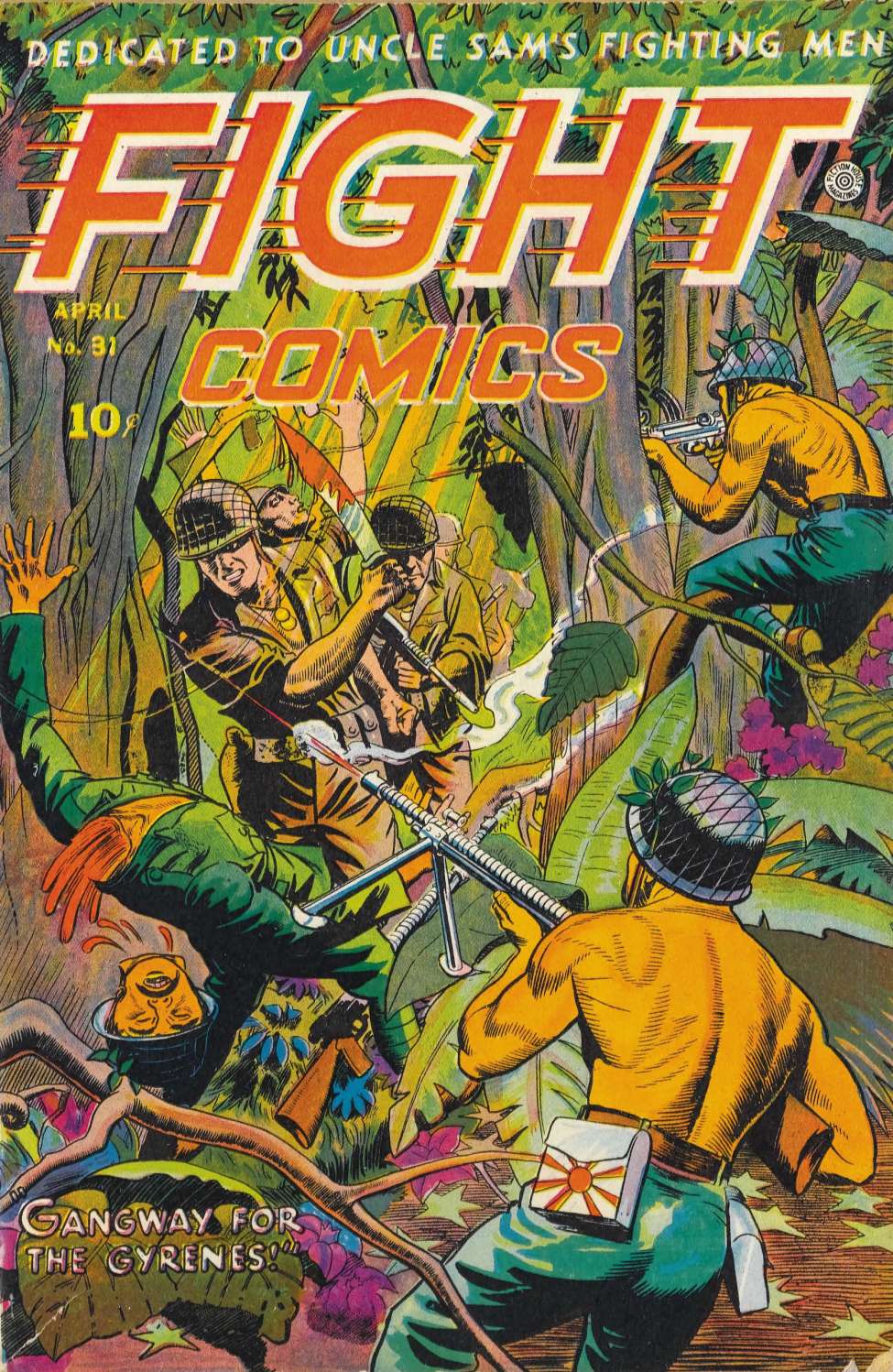 Comic Book Cover For Fight Comics 31