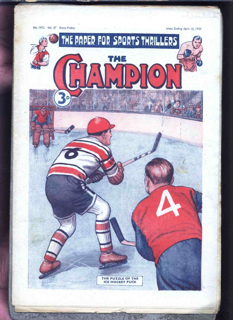 Book Cover For The Champion 1472