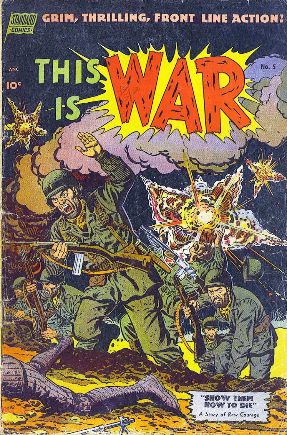 Comic Book Cover For This Is War 5