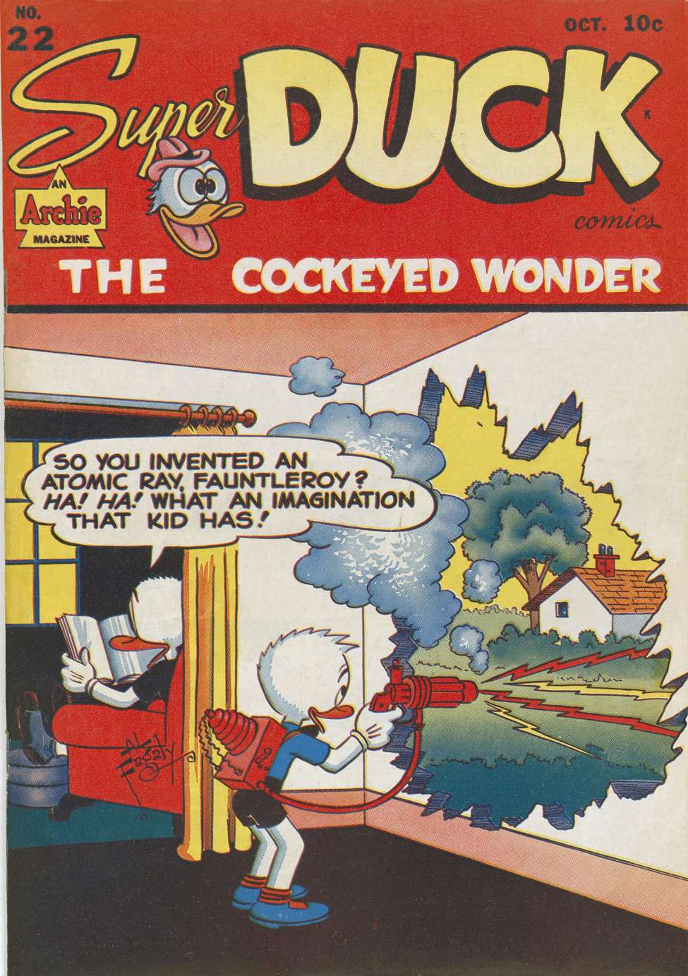Book Cover For Super Duck 22