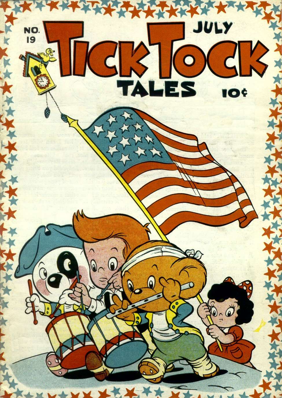 Comic Book Cover For Tick Tock Tales 19