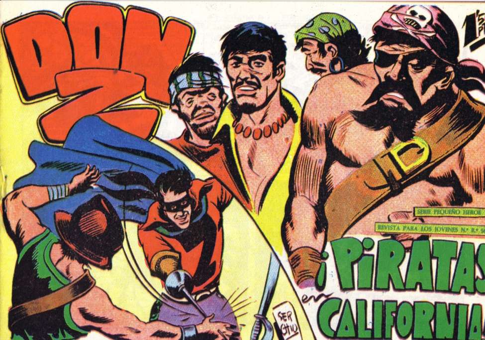 Comic Book Cover For Don Z 47 - ¡Piratas en California!
