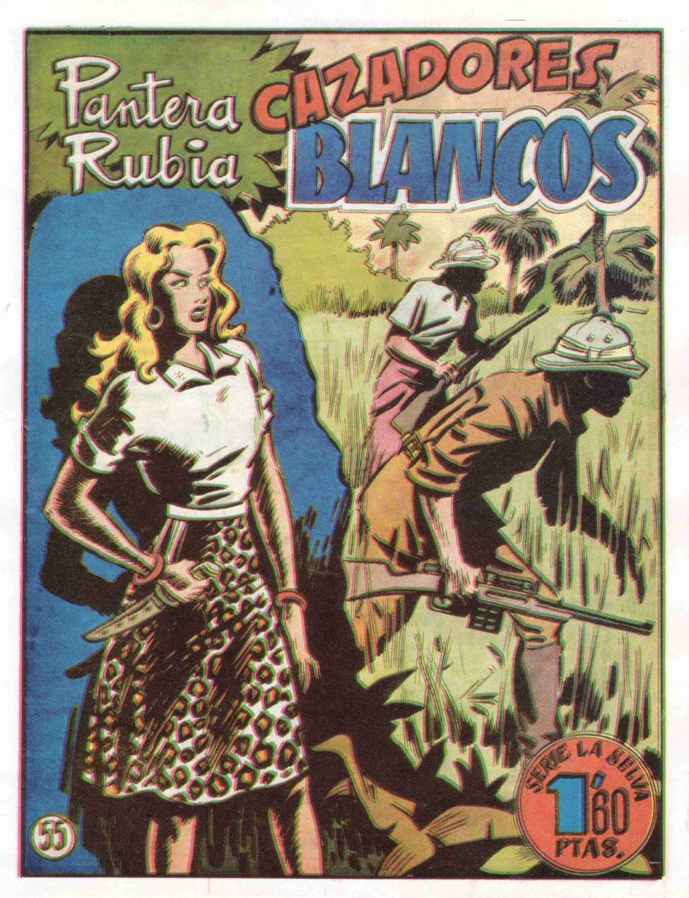Comic Book Cover For Pantera Rubia 43 - Cazadores Blancos