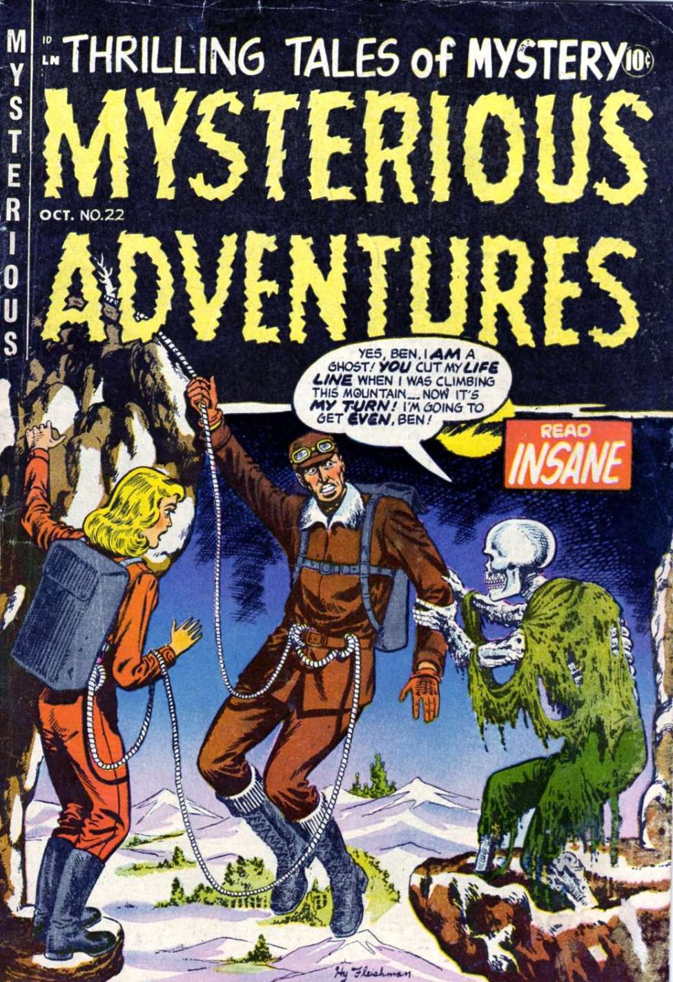 Book Cover For Mysterious Adventures 22