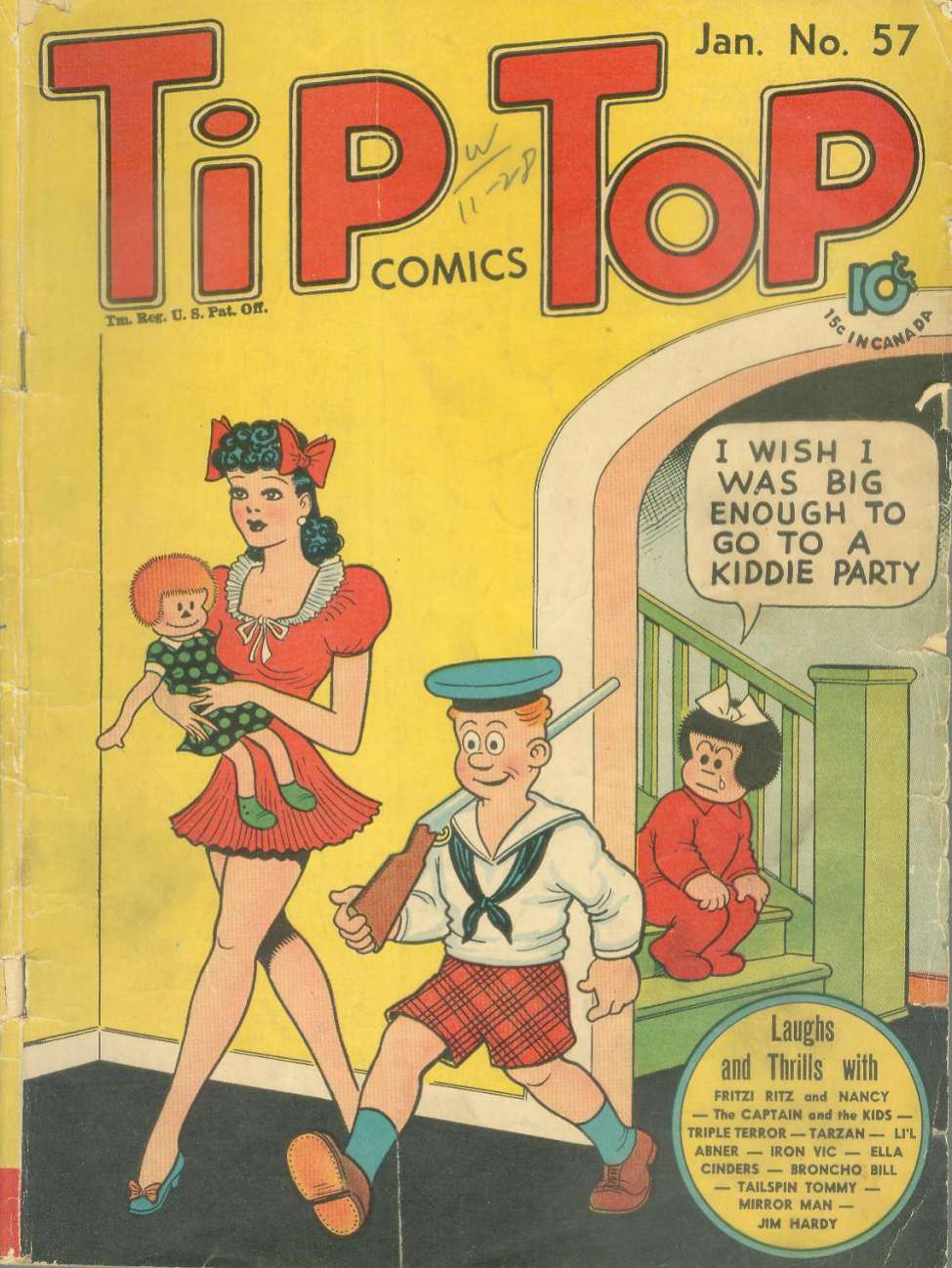 Book Cover For Tip Top Comics 57