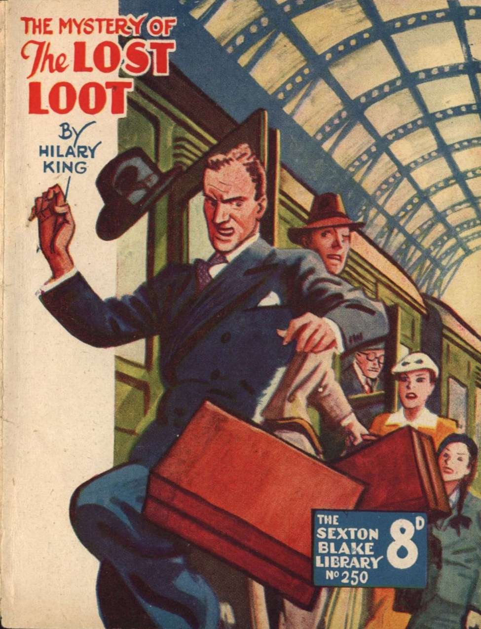 Comic Book Cover For Sexton Blake Library S3 250 - The Mystery of the Lost Loot