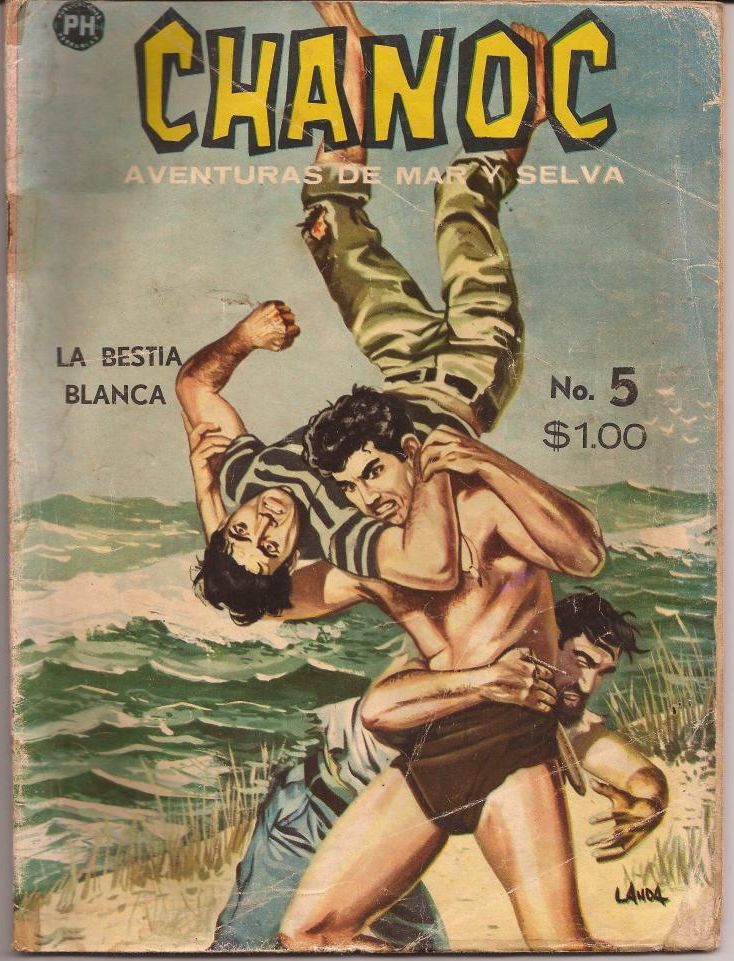 Comic Book Cover For Chanoc 5