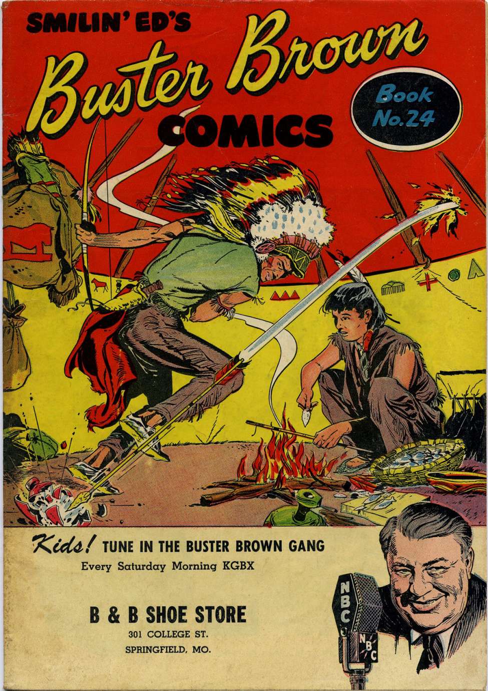 Comic Book Cover For Buster Brown 24