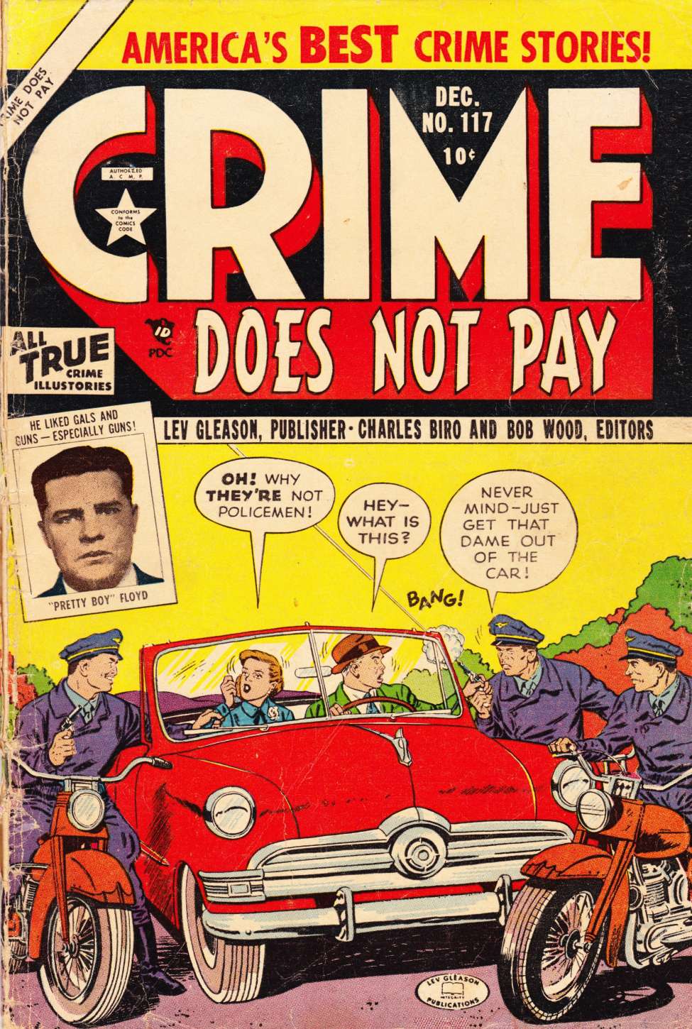 Book Cover For Crime Does Not Pay 117
