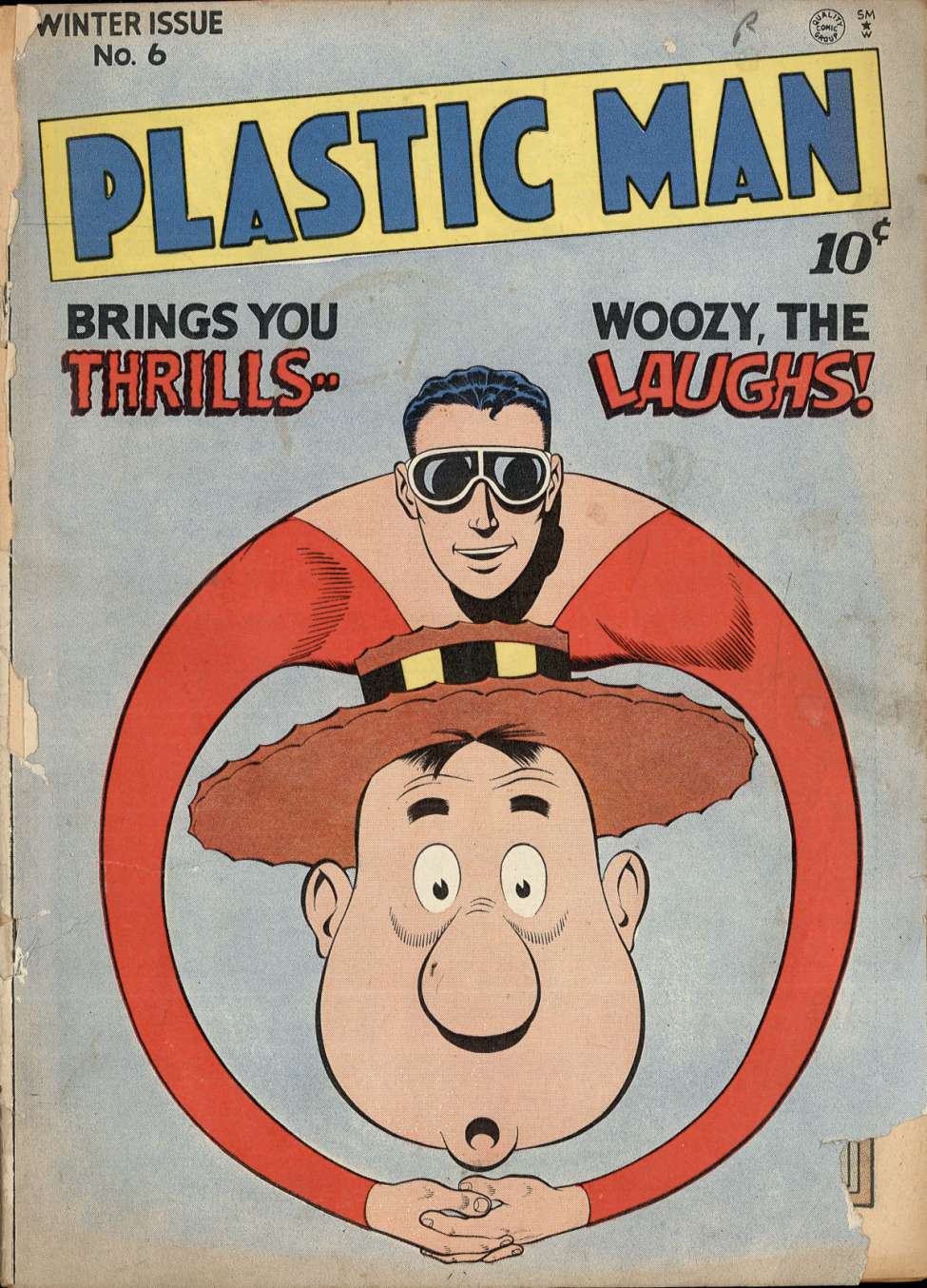 Comic Book Cover For Plastic Man 6