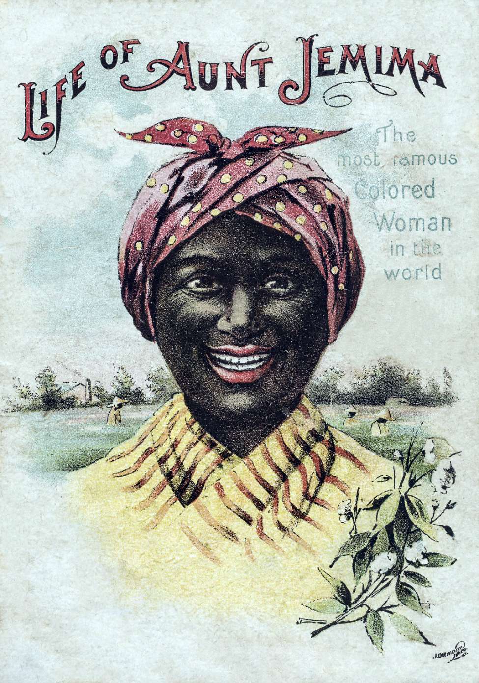 Book Cover For Life of Aunt Jemima