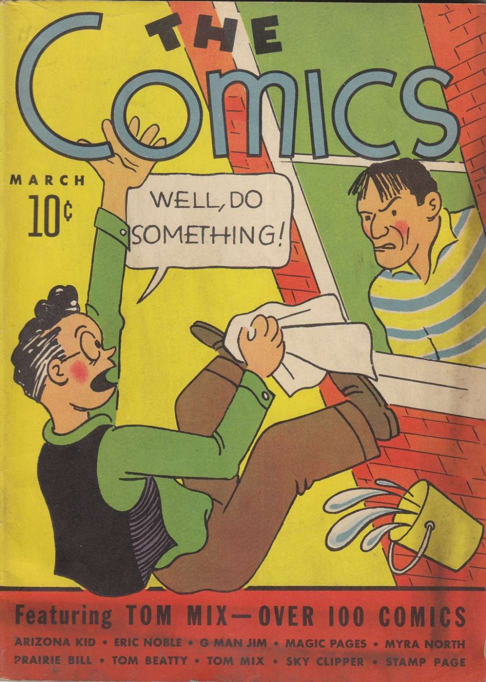 Comic Book Cover For The Comics 1