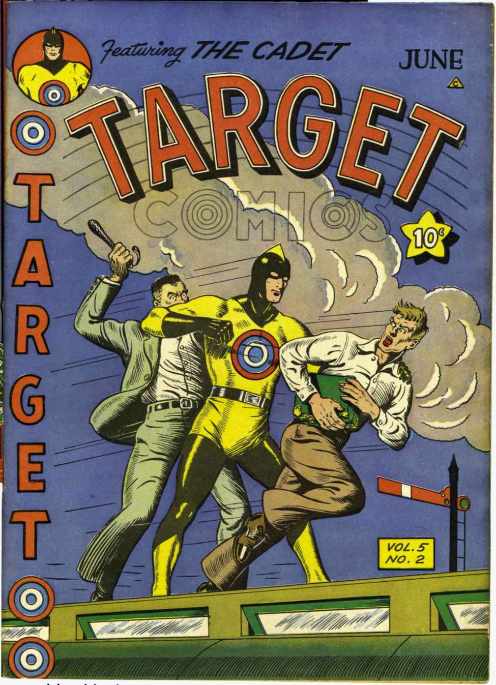 Book Cover For Target Comics v5 2
