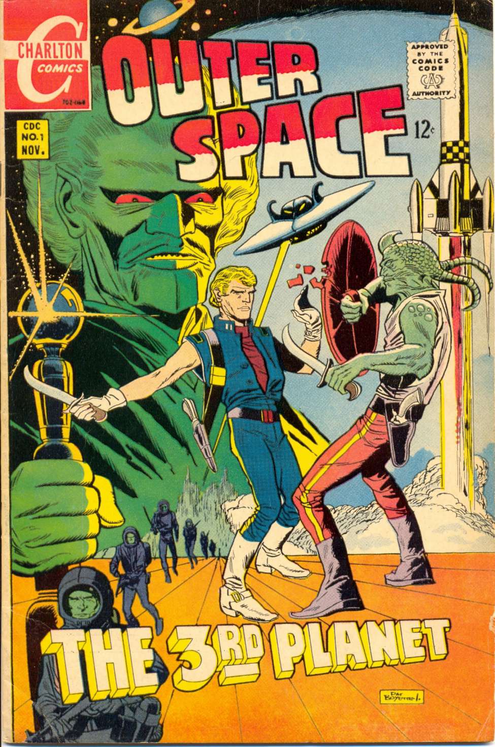 Comic Book Cover For Outer Space 26 (v2 1)